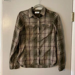 Colombia button up long sleeved shirt